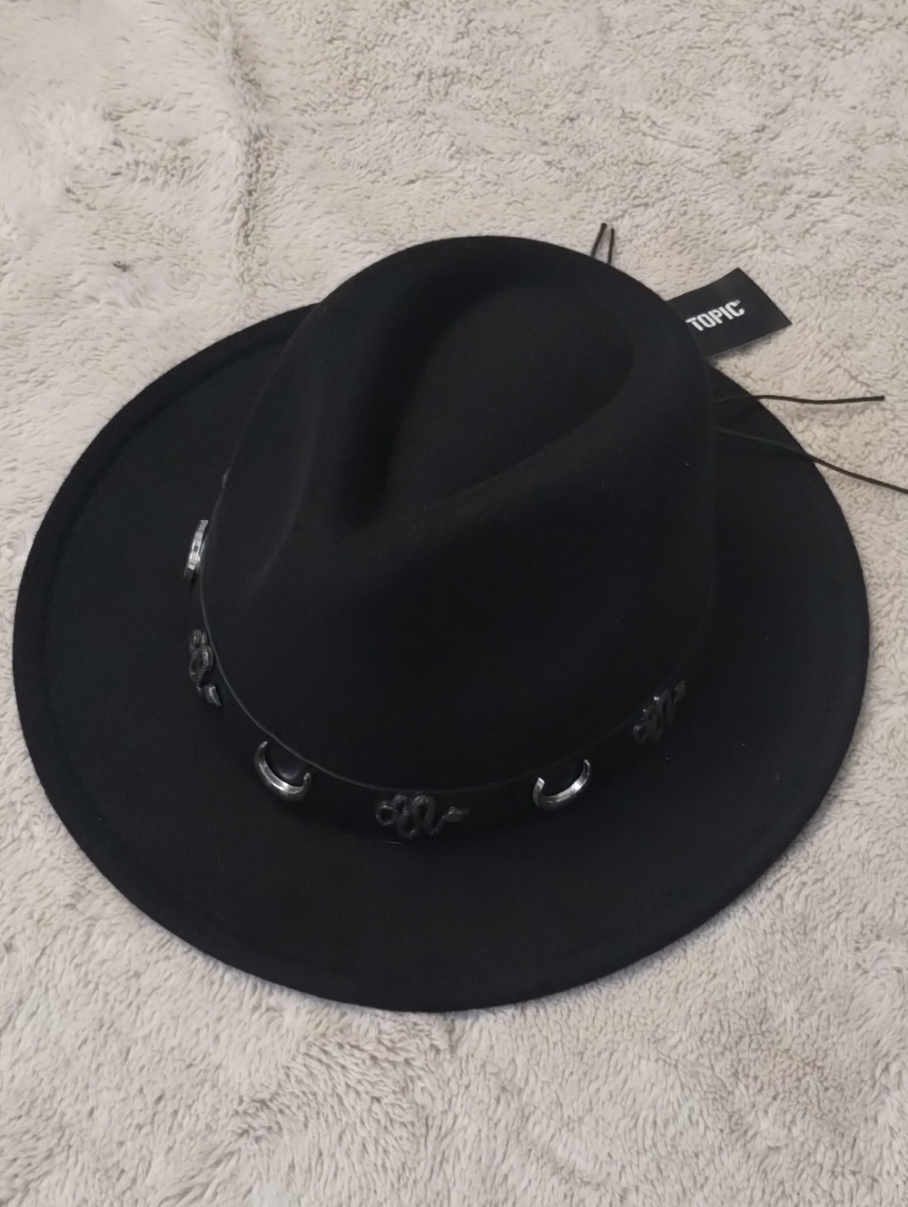Snake & Moon Charm Hat